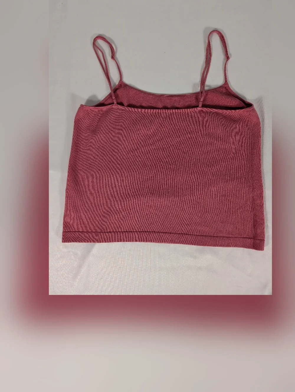 New Vince Spagettie Strap Camisole Top 100% Cotton - Rosetta Size Medium - Picture 3 of 7